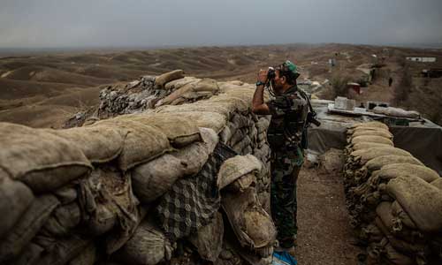 Cuộc sống ngoài chiến tuyến ở Iraq qua ảnh